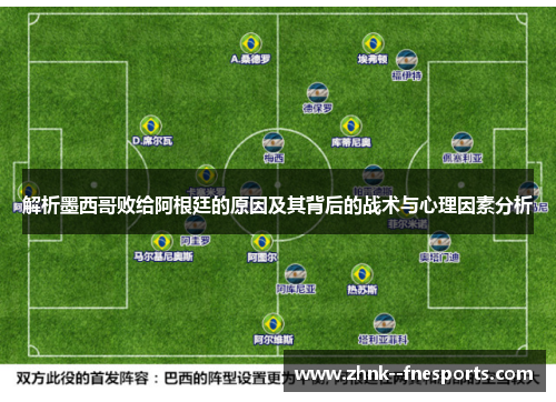 解析墨西哥败给阿根廷的原因及其背后的战术与心理因素分析